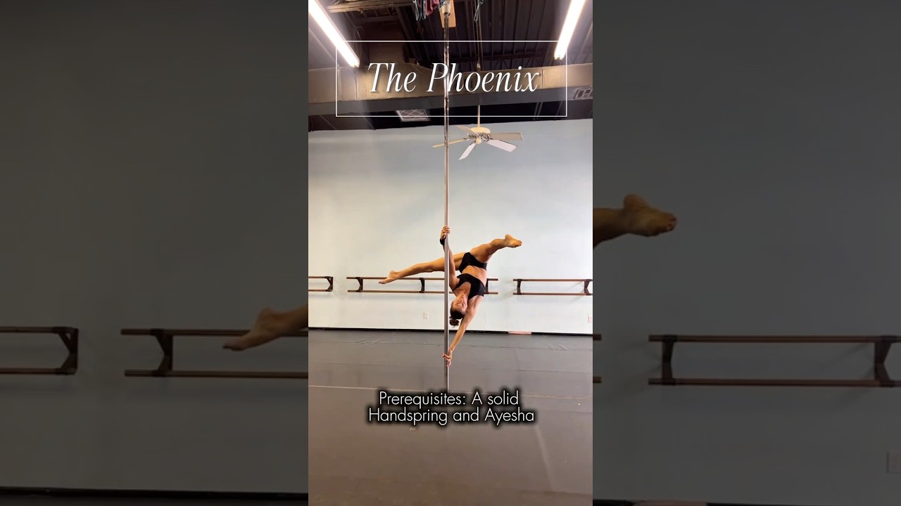 Phoenix Pole Dance Tutorial &ndash; Twisted, True, and Cup Grip (Chinese Phoenix) | Mini Breakdown