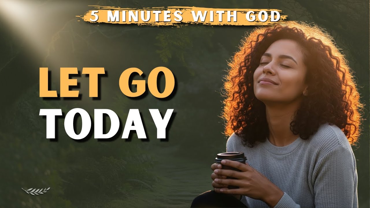 Stop carrying the world: 5 Minute Morning Devotional for Anxiety & Strength