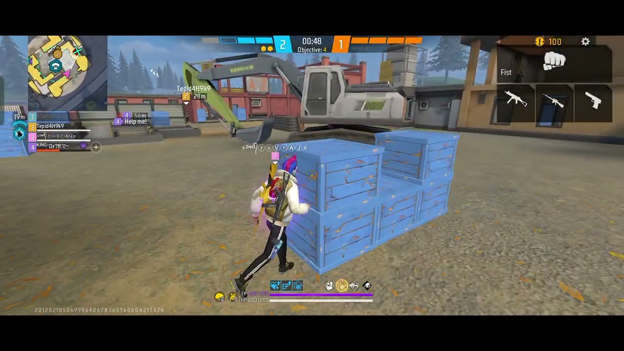 FREE FIRE CS RANKED BOOYAH 10 KILL 🔥💯