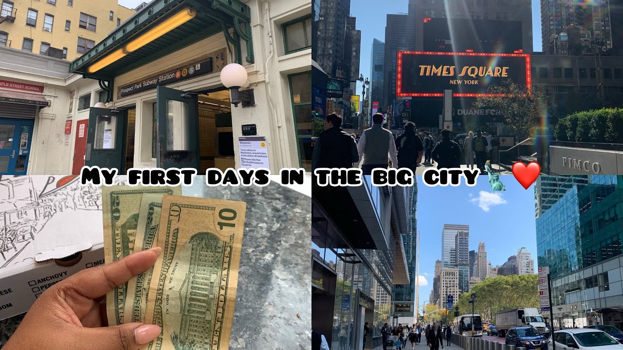 Vlog: first few days in the big city🗽🇺🇸❤️ #timessquare #southafricanyoutuber #aupairvlog