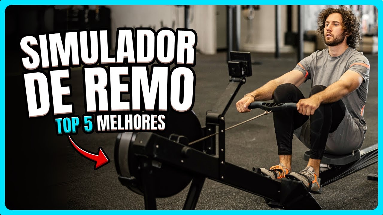 5 Simuladores de Remo que vão TRANSFORMAR seu treino! Academia em casa ✅