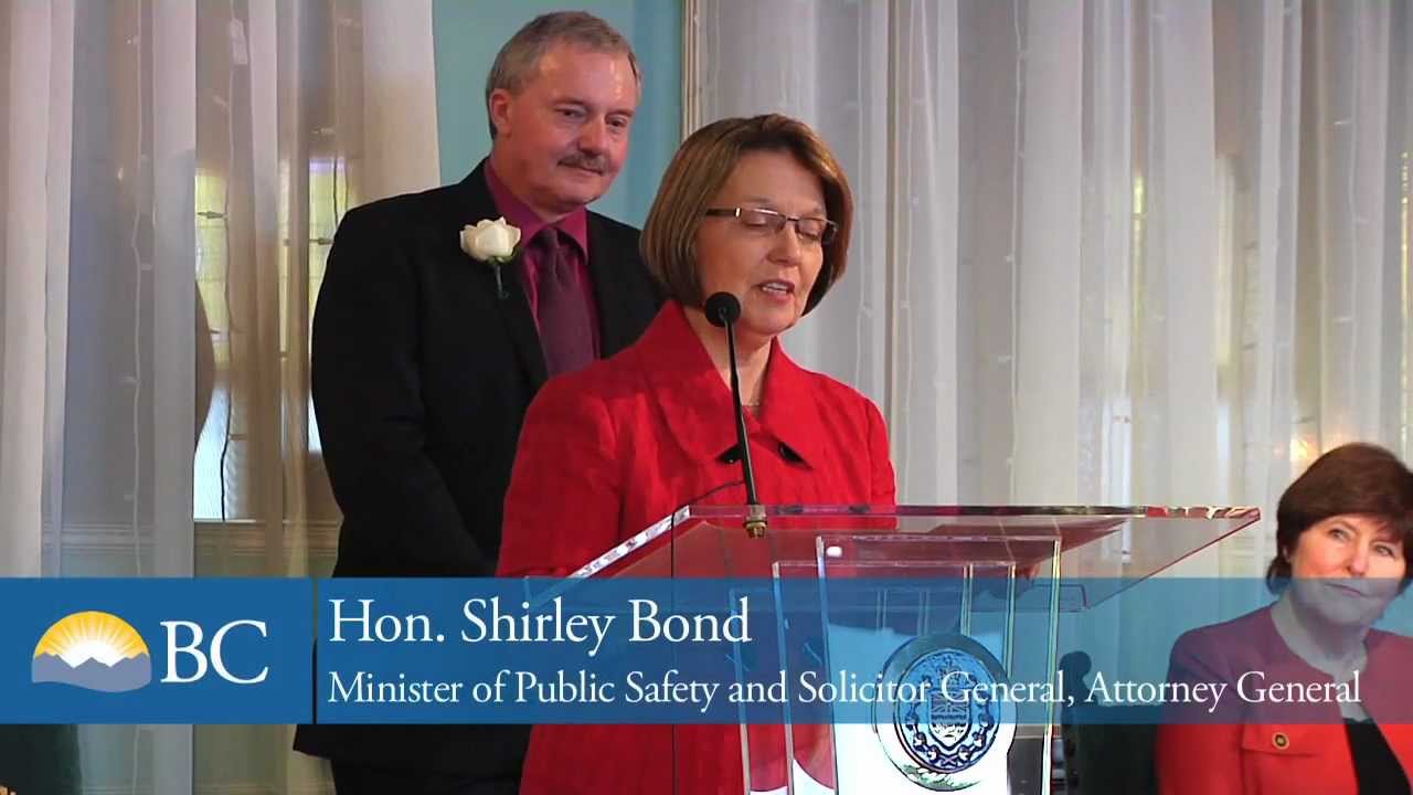 Exemplary Service Medals for B.C. Corrections