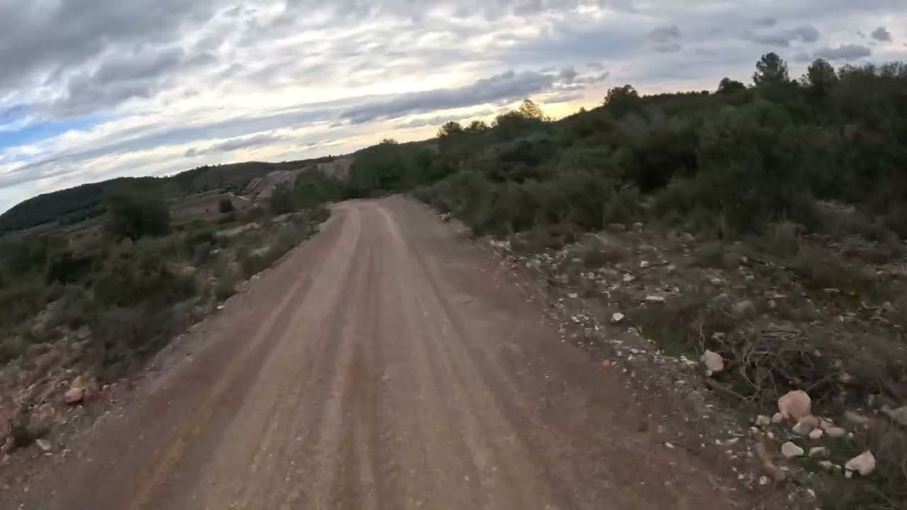 Bajando por Peñarroya hasta la Cantera 