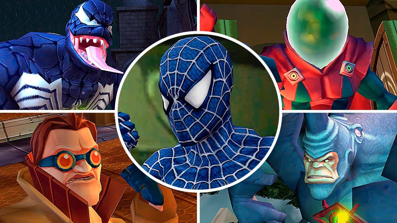 Spider-Man: Friend or Foe - All Boss Fights & Ending [4K 60FPS] No Commentary