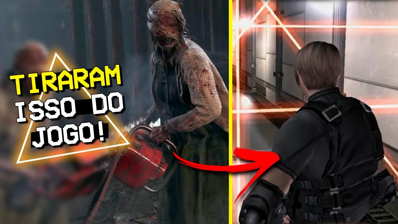 10 coisas que foram REMOVIDAS do Resident Evil 4 REMAKE!