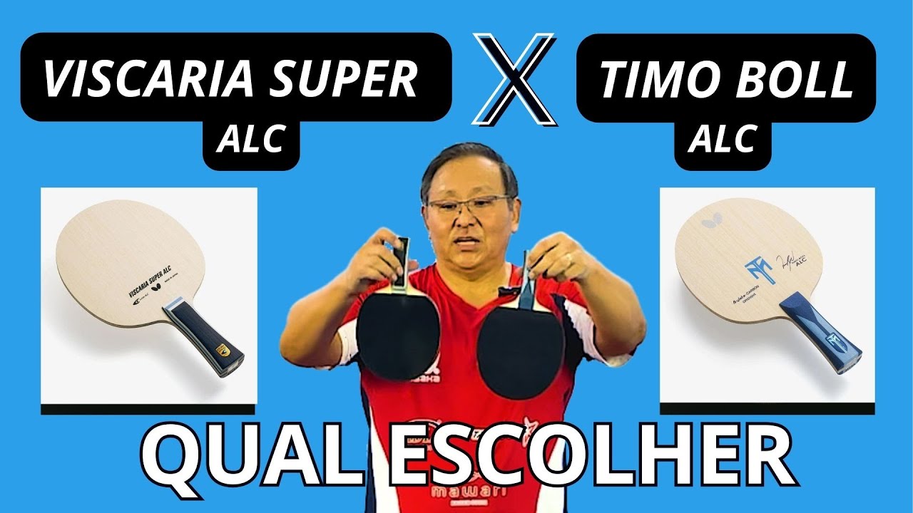 COMPARANDO AS MELHORES RAQUETES PROFISSIONAIS! || TÊNIS DE MESA - PING PONG