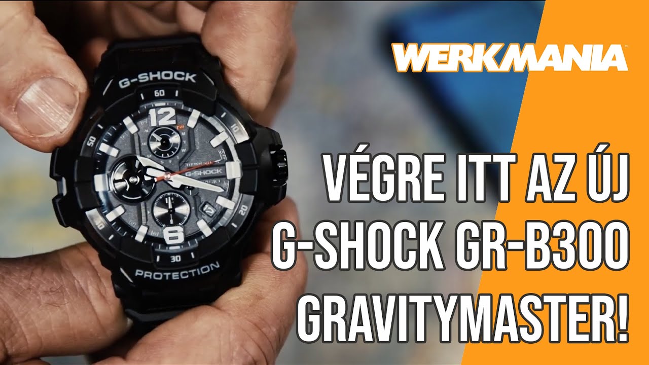 GR-B300 Casio G-Shock Gravitymaster 2024 bemutató