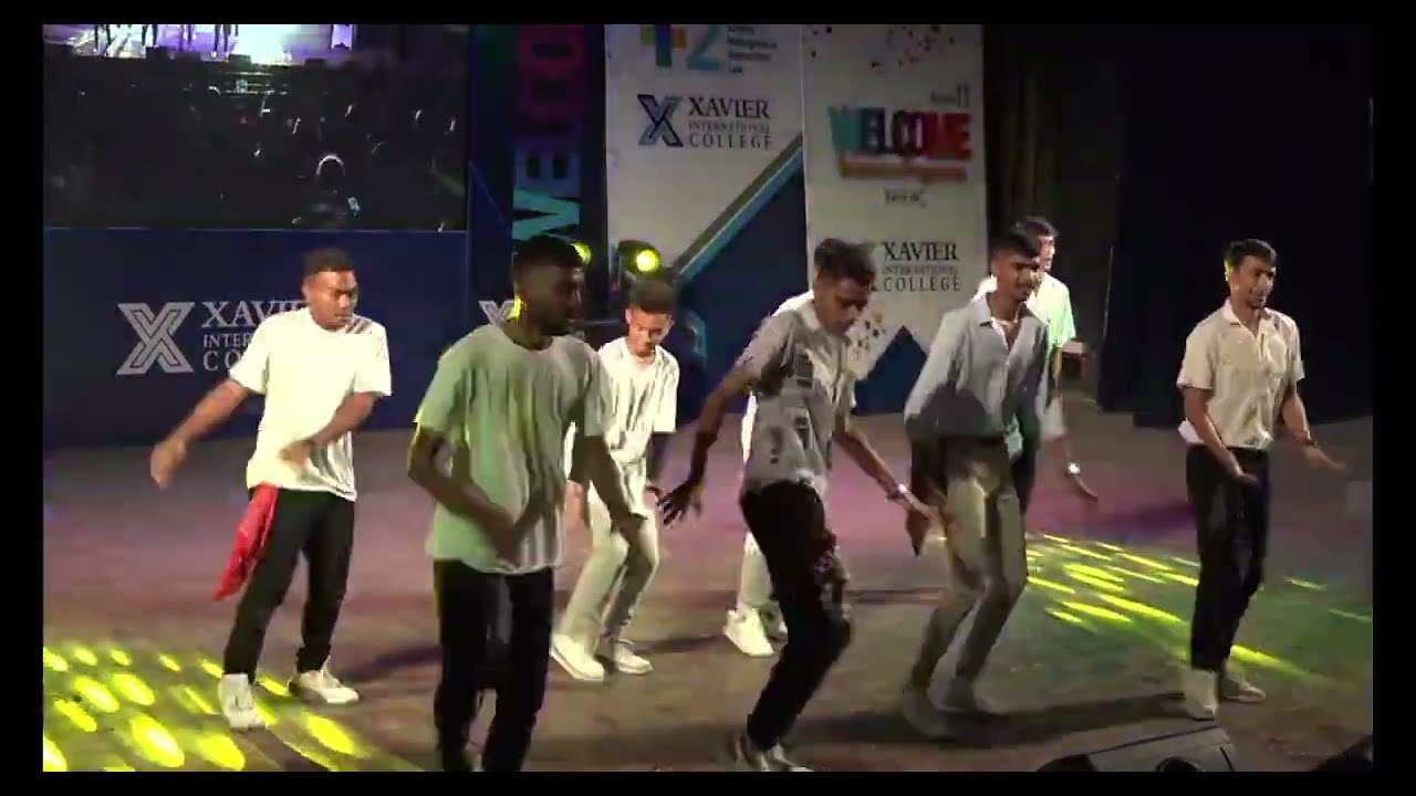 A great dance performance by Xavier Students.