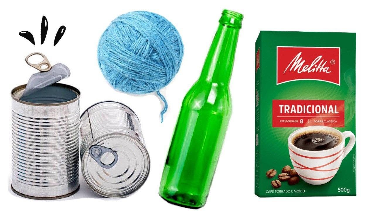 7 Manualidades con RECICLAJE - Ideas Geniales