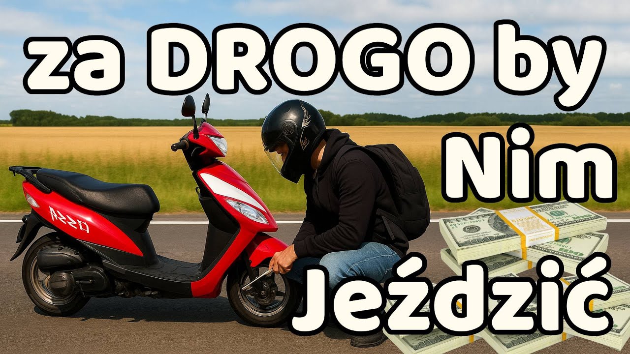 Koszmarne spalanie czyli Mały skuter, wielkie koszty. Skuter 50cc