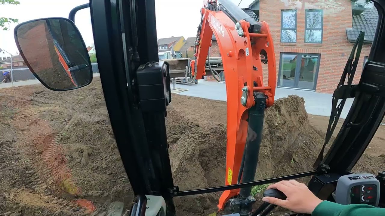 Baggerarbeiten Kubota KX19-4