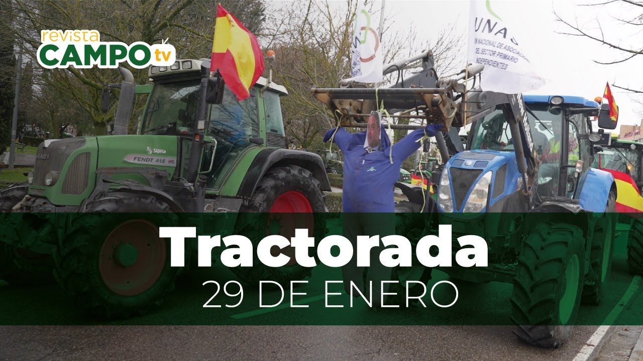 Tractoradas 29E | Miles de agricultores salen a la calle para exigir medidas urgentes para el campo