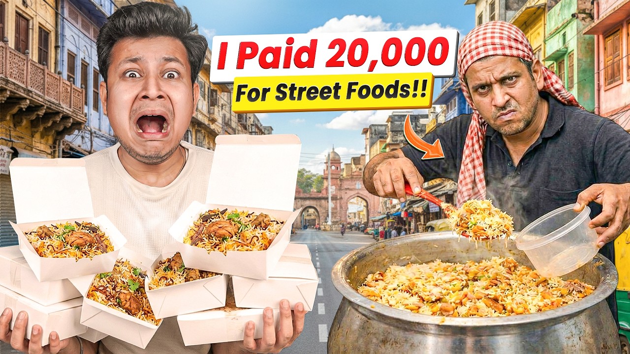 Buying Every Level Of Street Food To Check Reality 😱