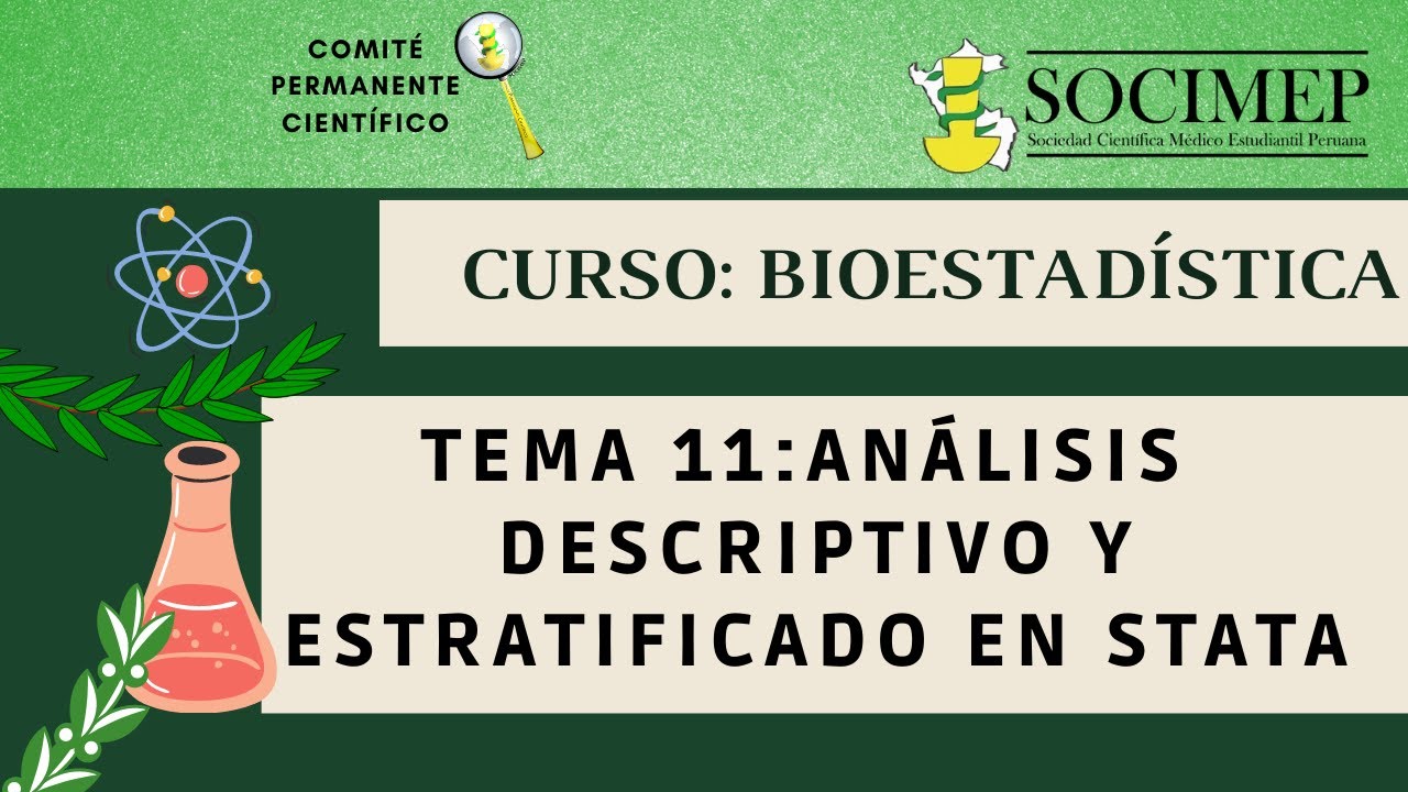 Tema11:Análisis descriptivo y estratificado en Stata