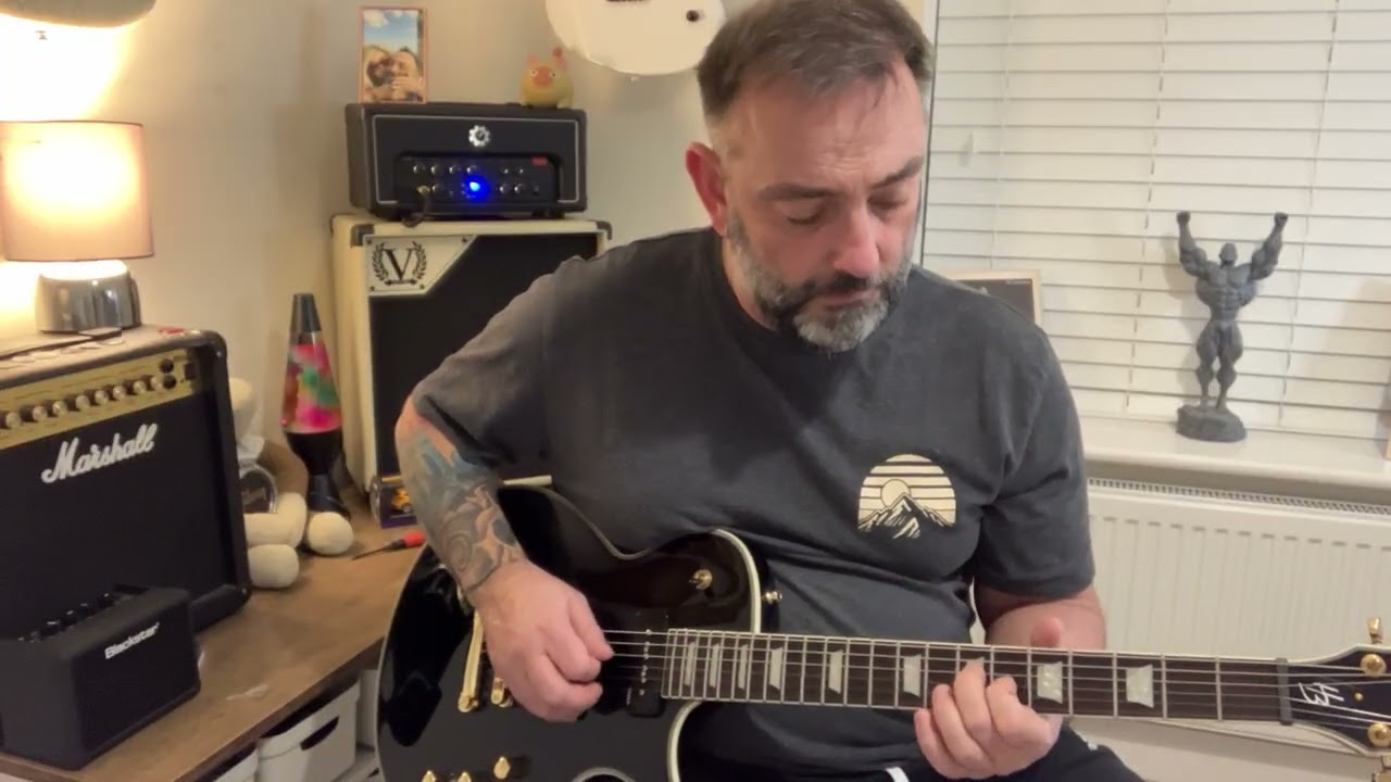 Harley Benton SC Custom III P90. I don’t know how they did it for the money. Another absolute belter