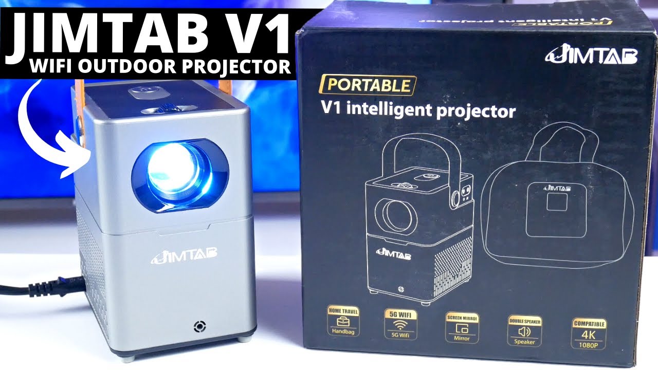 JIMTAB V1 REVIEW: This is NOT A Portable Projector!