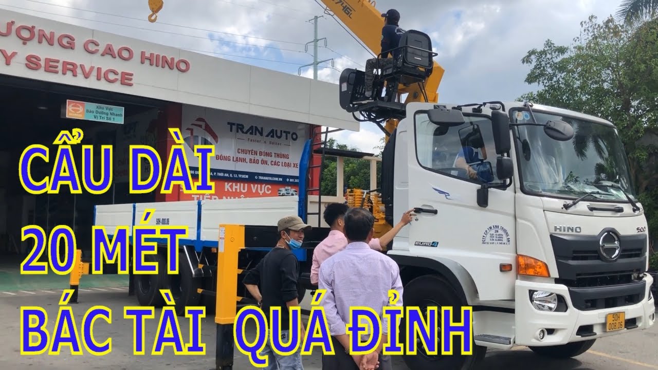 Hướng Dẫn Vận Hành Cẩu Soosan746 Hino 3 Chân Của Bác Tài 10 Năm Kinh Nghiệm