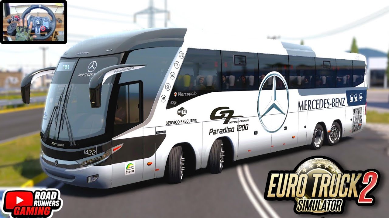 Most Realistic G7 MB Marcopolo 8X2 Facelift Bus Driving | ETS2 Bus | Euro Truck Simulator 2