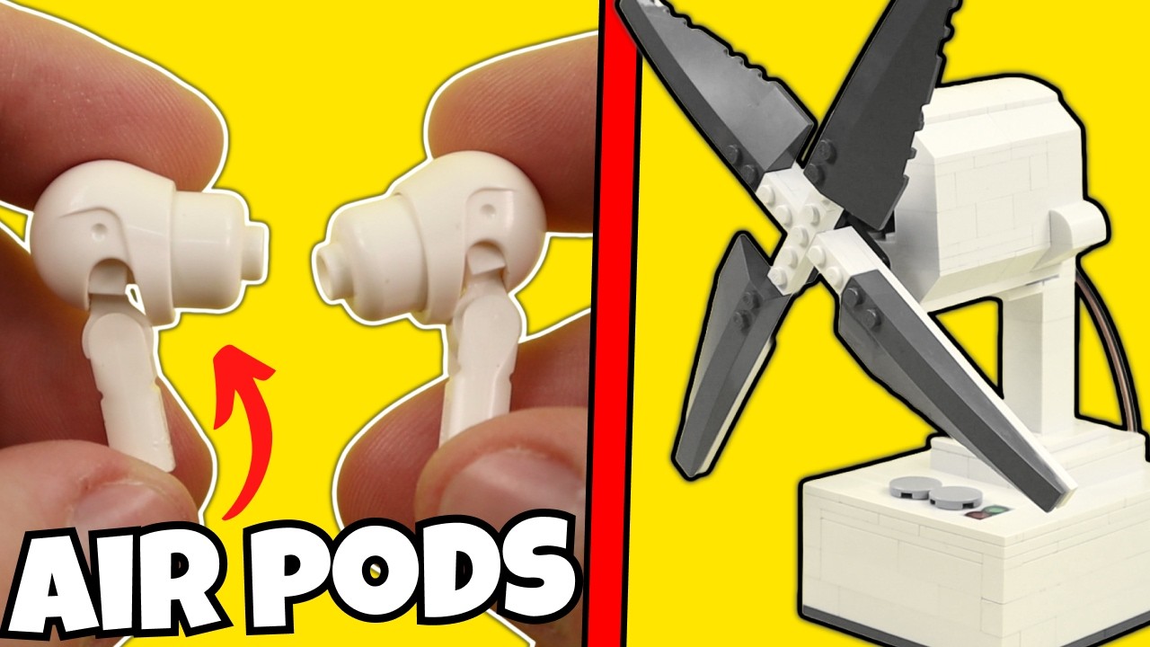 ZBUDOWAŁEM ELEKTRONIKĘ i SPRZĘTY DOMOWE Z LEGO!
