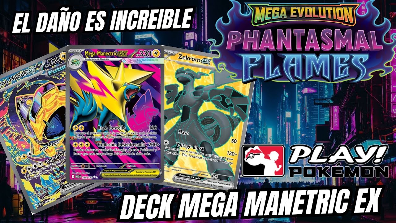 Este deck de Mega Manetric revienta a todo