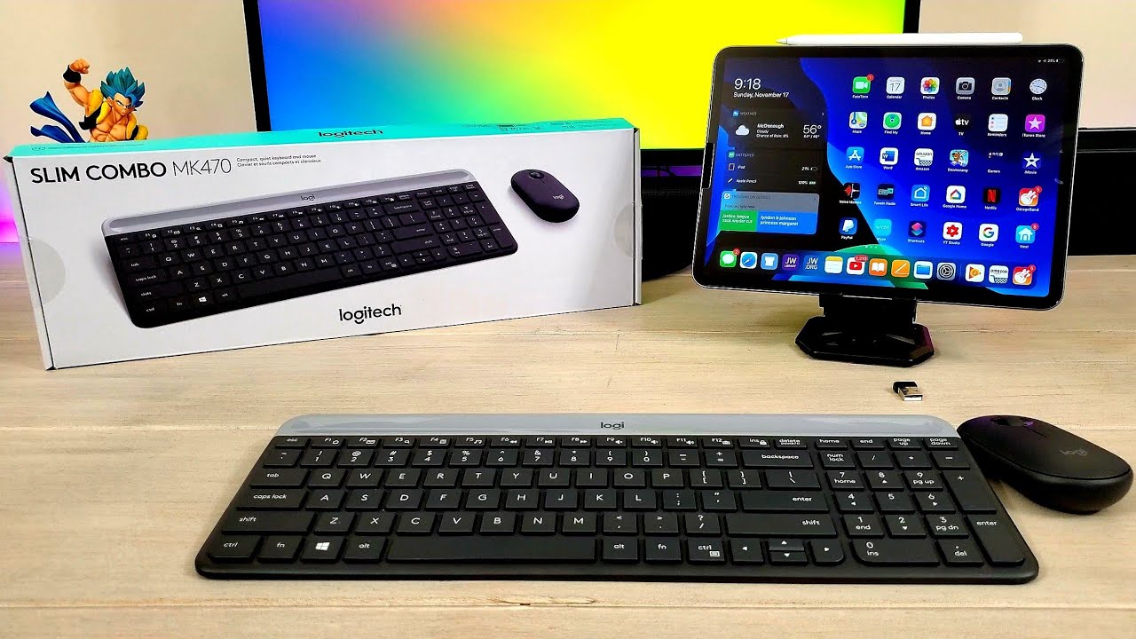 Обзор Logitech Slim Combo MK470: iPad Pro 11 становится настольным компьютером