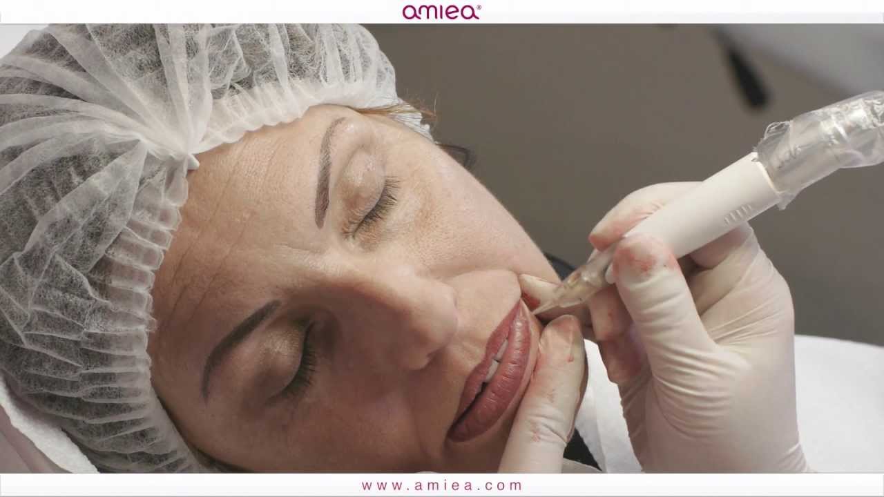 amiea lip micropigmentation treatment done by Sonja Laake  - Permanent Makeup