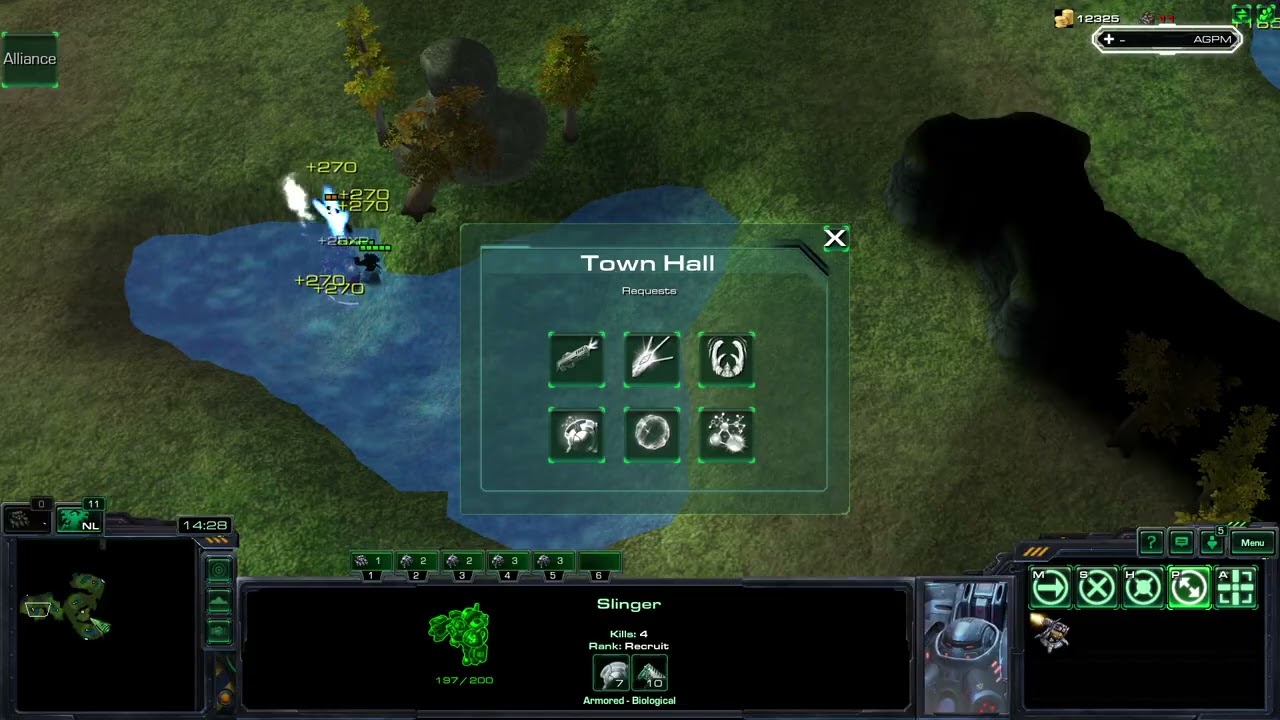 Starcraft 2 Arcade Map Legends Open RPG 27LV Win Game #12