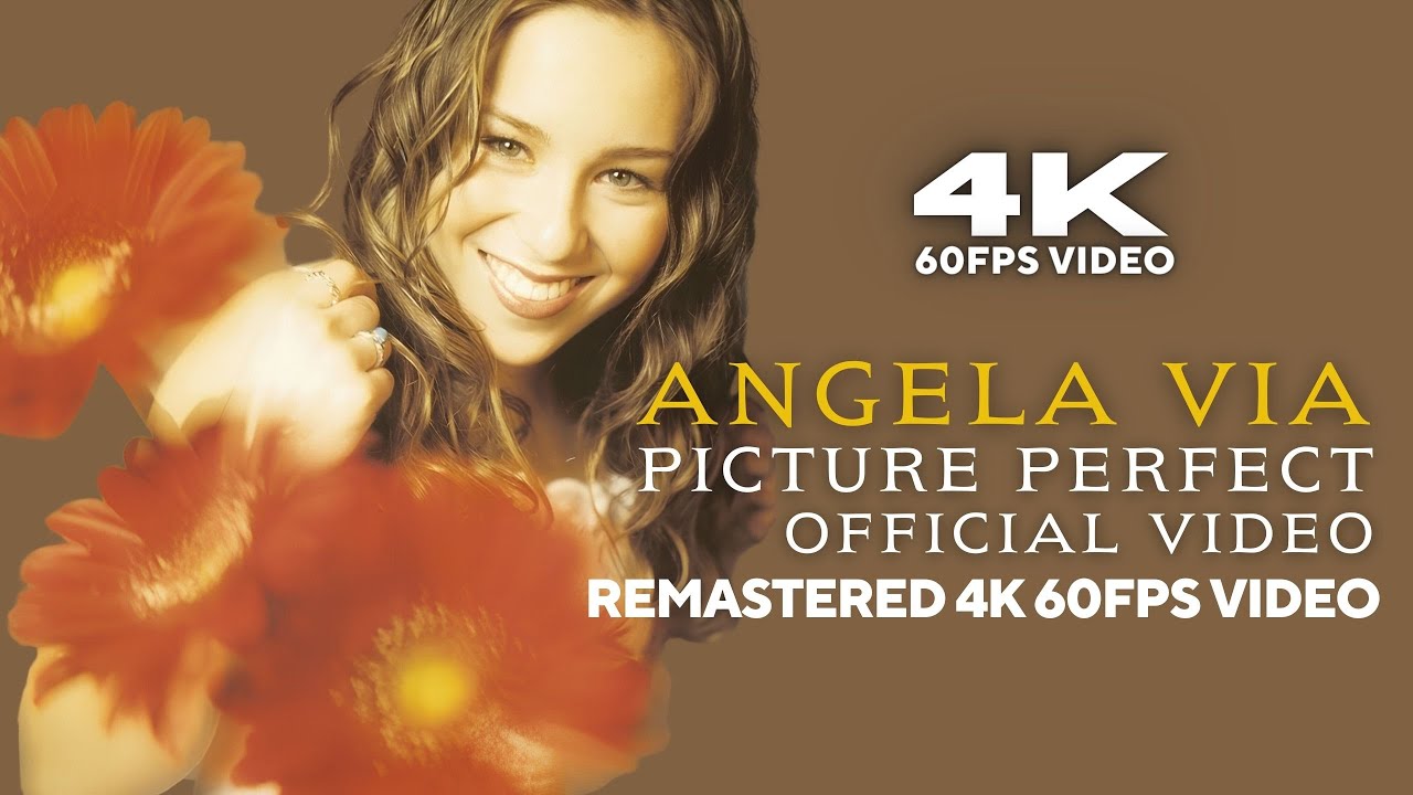 Angela Via - Picture Perfect (Official Video) [Remastered 4K 60FPS Video]