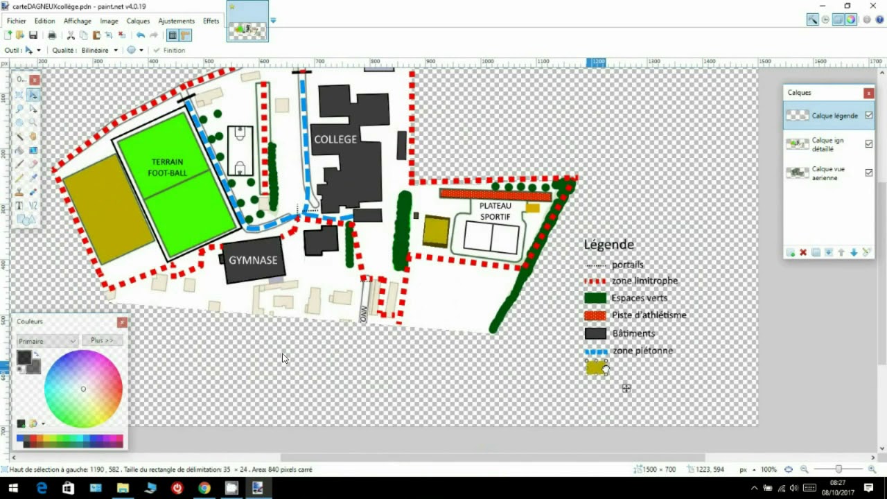 Course d'orientation - Cr&eacute;er sa carte gr&acirc;ce aux ressources en ligne