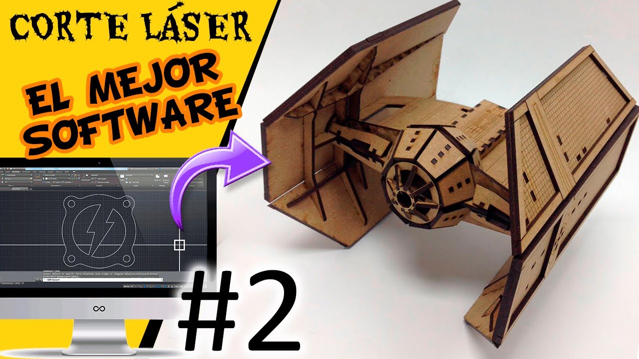 EL MEJOR PROGRAMA 🤖 TUTORIAL #2 ✍🏻 CORTE y GRABADO Láser paso a paso