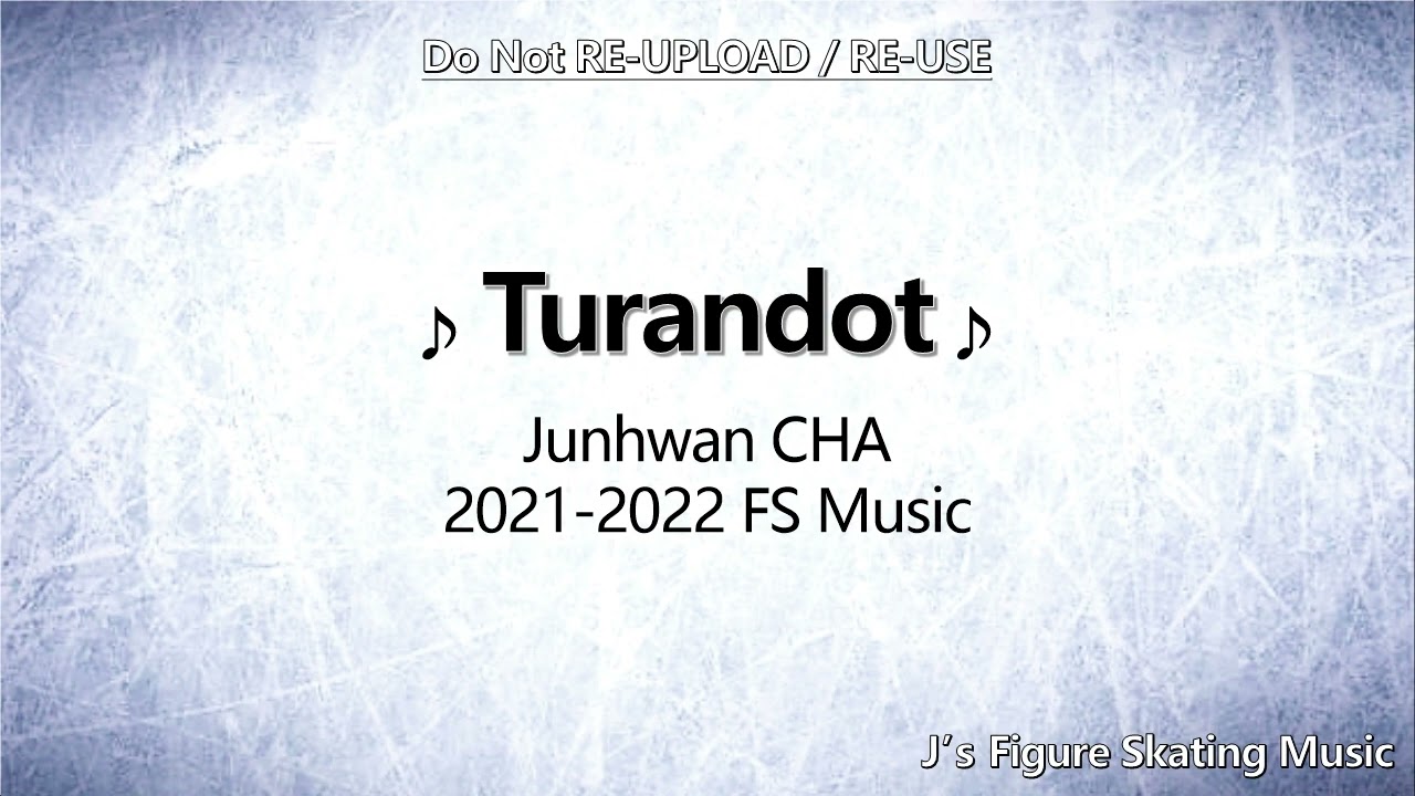 Junhwan CHA 2021-2022 FS Music