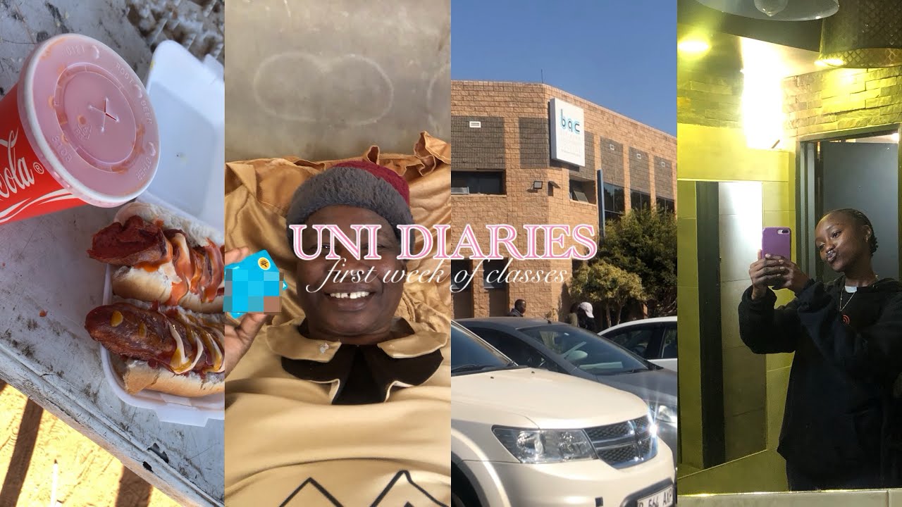 Uni Diaries | Episode 1| First week of classes at BAC, new lectures, friends and food finds💋| 