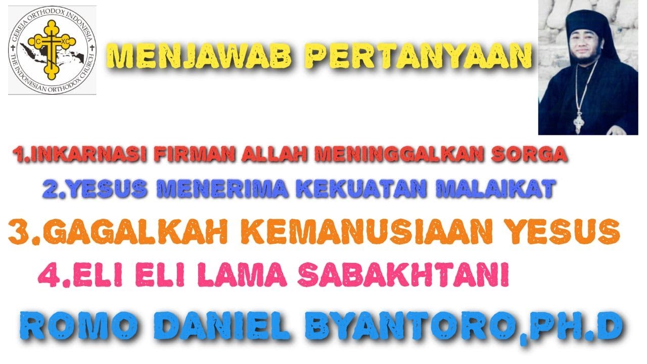 1.INKARNASI YESUS TINGGALKAN SORGA (audio)