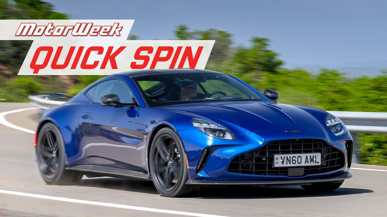 2025 Aston Martin Vantage | MotorWeek Quick Spin