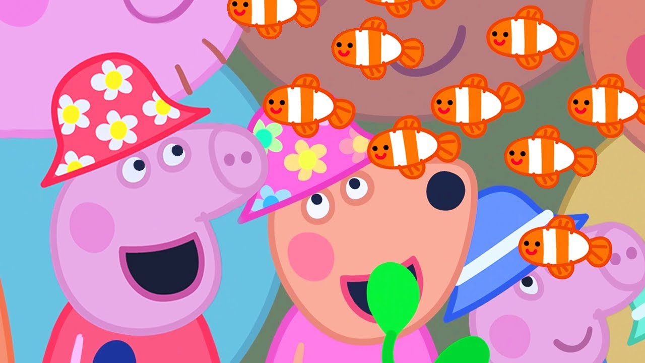 Peppa Pig Full Episodes | The Great Barrier Reef | Cartoons for Children