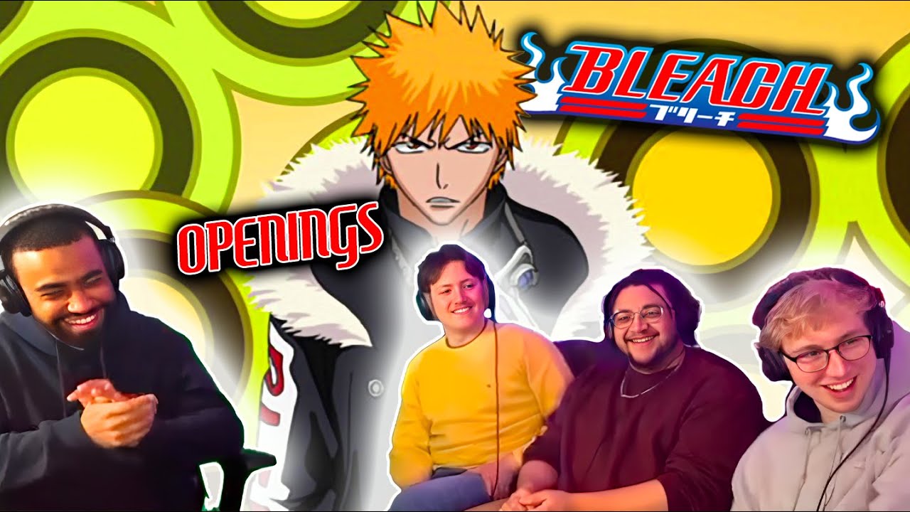 STRAIGHT HITS! First Time Reaction to ALL BLEACH OPENINGS 1-17 | Tejidotcom