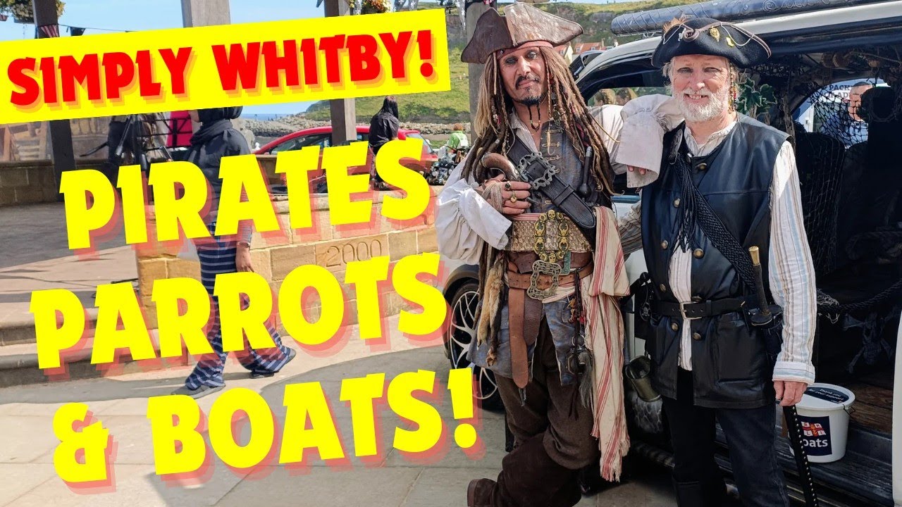 A FANTASTIC DAY IN WHITBY AT THE PIRATE FESTIVAL!