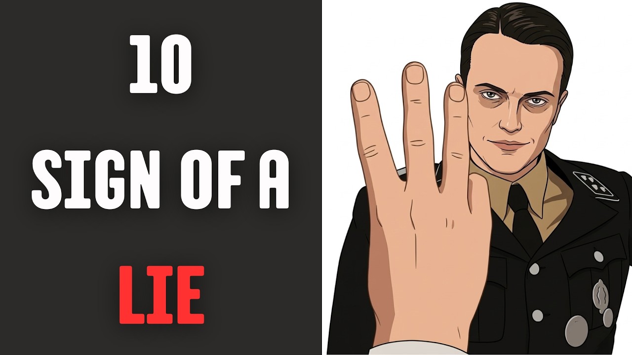 10 Signs Someone Might Be Lying (How to Recognize a Lie)