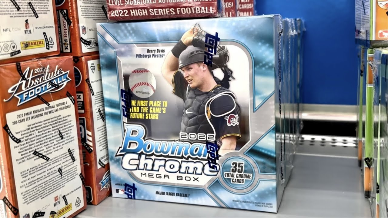 NEW WALMART RELEASE!  2022 BOWMAN CHROME MEGA BOXES!