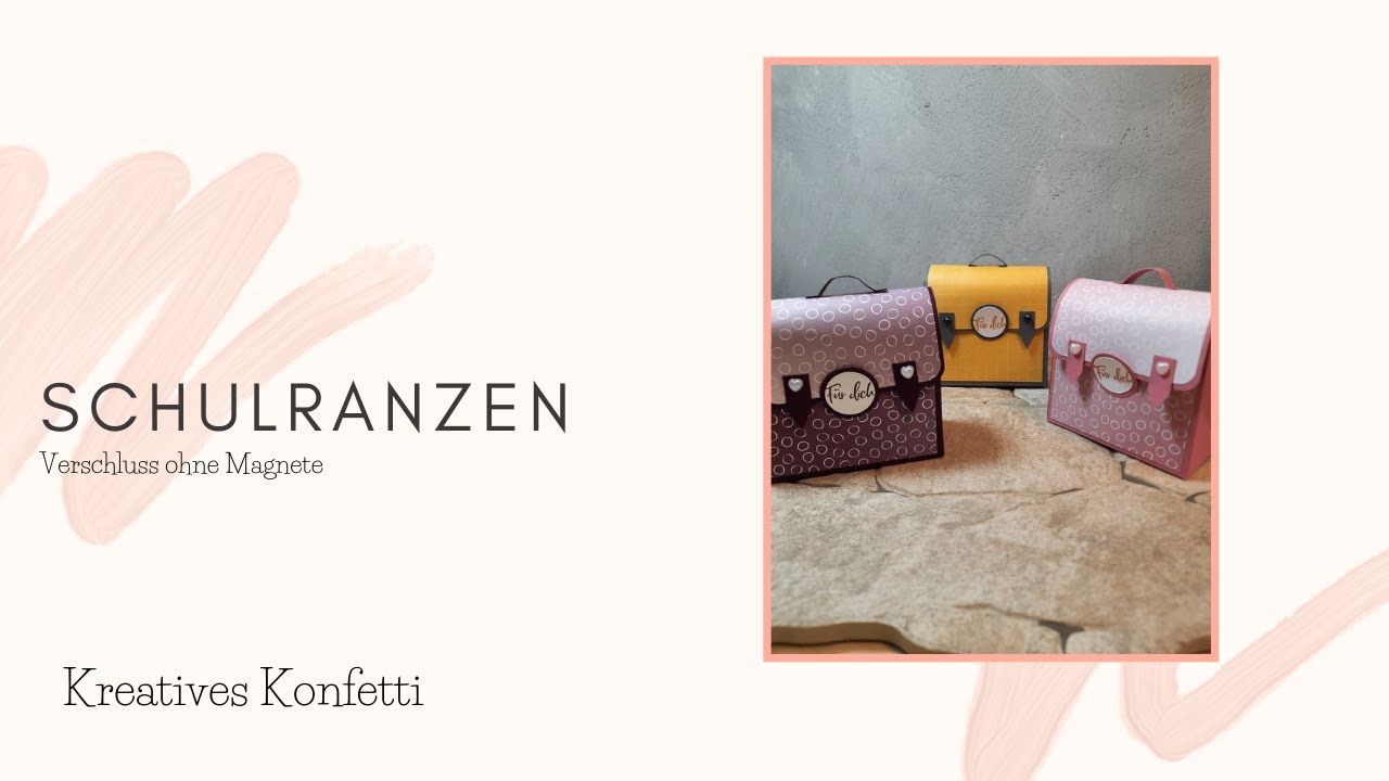 Schulranzen - Verschluss ohne Magnete