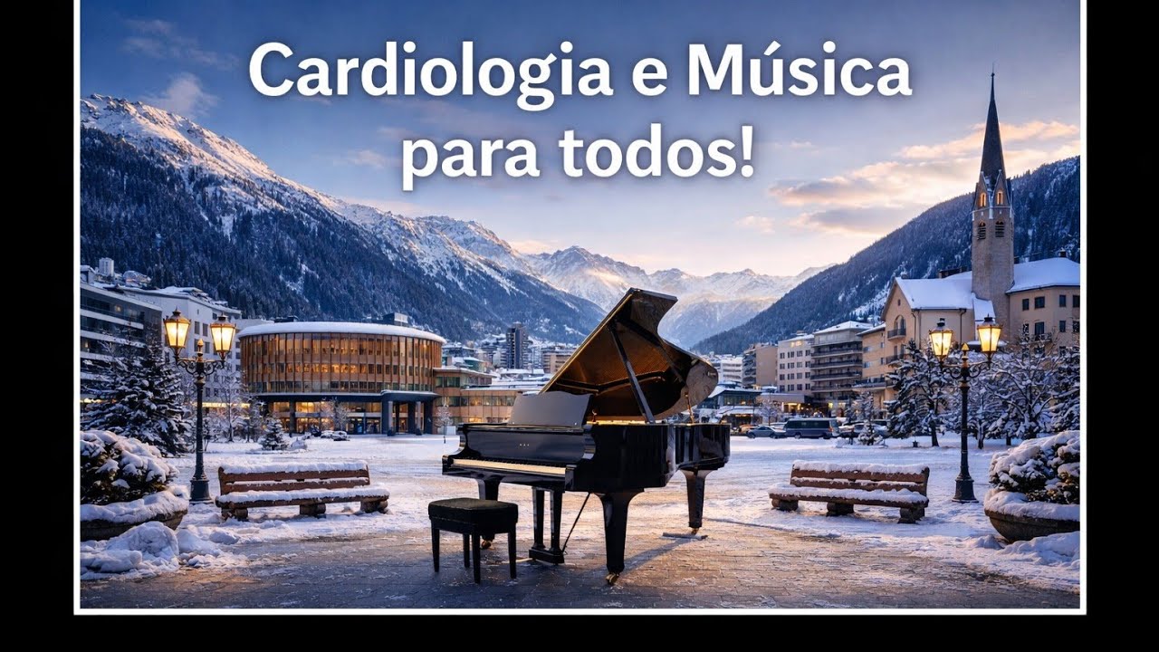 Cardiologia e Música para todos. está ao vivo!