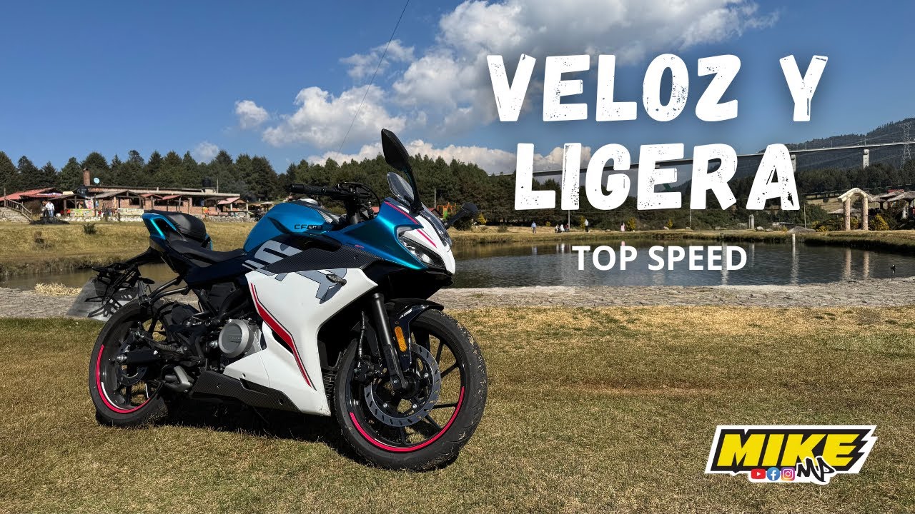 Prueba de MANEJO en CARRETERA + TOP SPEED | CFLITE 250SR (Carburada) | MIKE MP