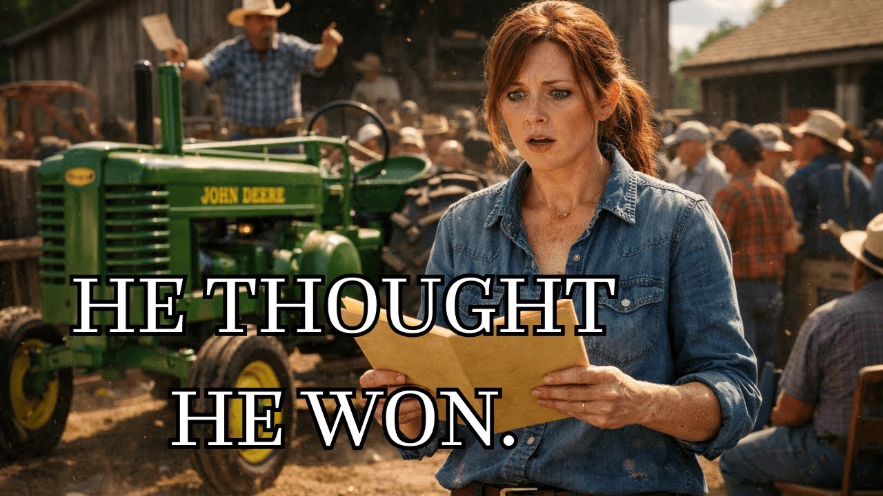 My Brother Took Dad’s Favorite Tractor — Until the Auction Proved Him Wrong
