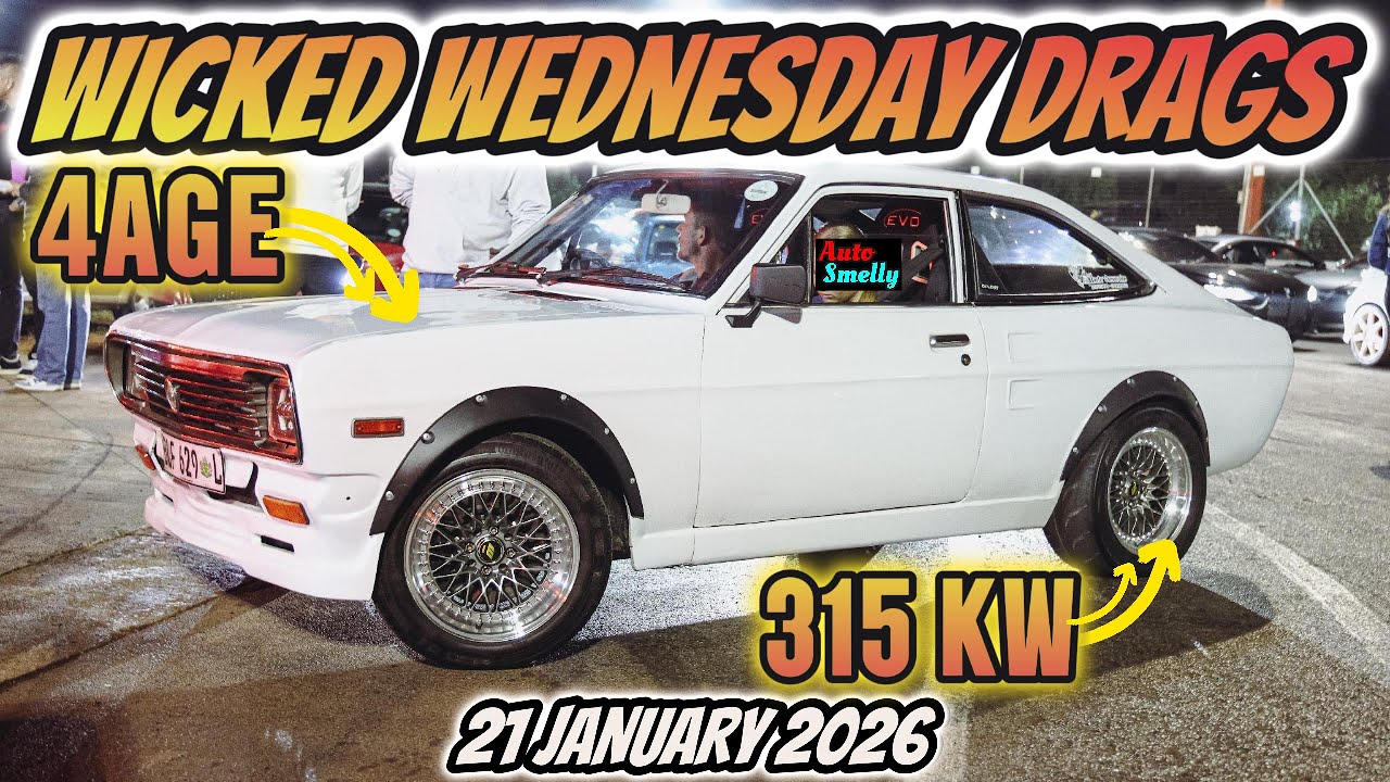 Rock Raceway | WICKED WEDNESDAY DRAGS | 21 JANUARY 2026 #dragracing #racing #4age #southafrica