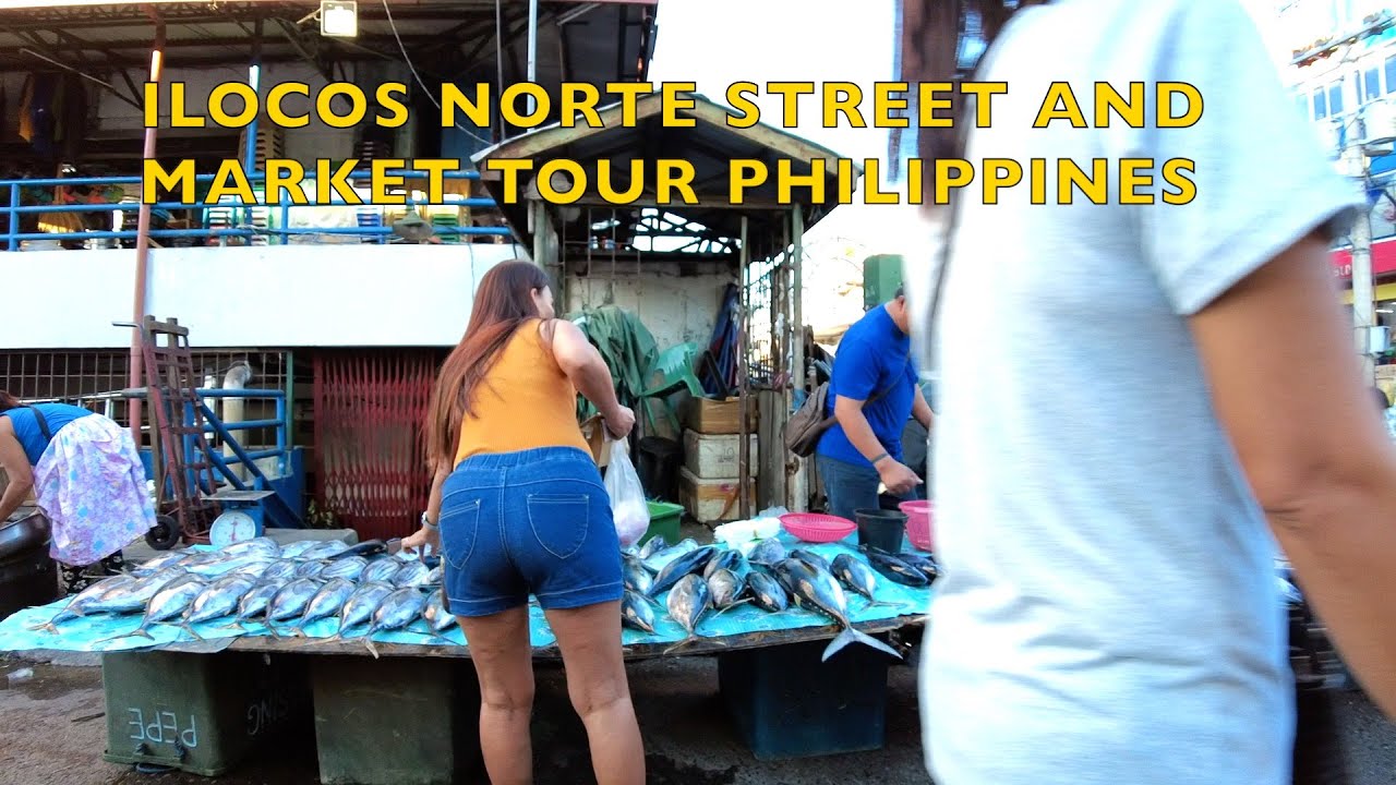Street and Outdoor Market Tour in ILOCOS Norte, Laoag City