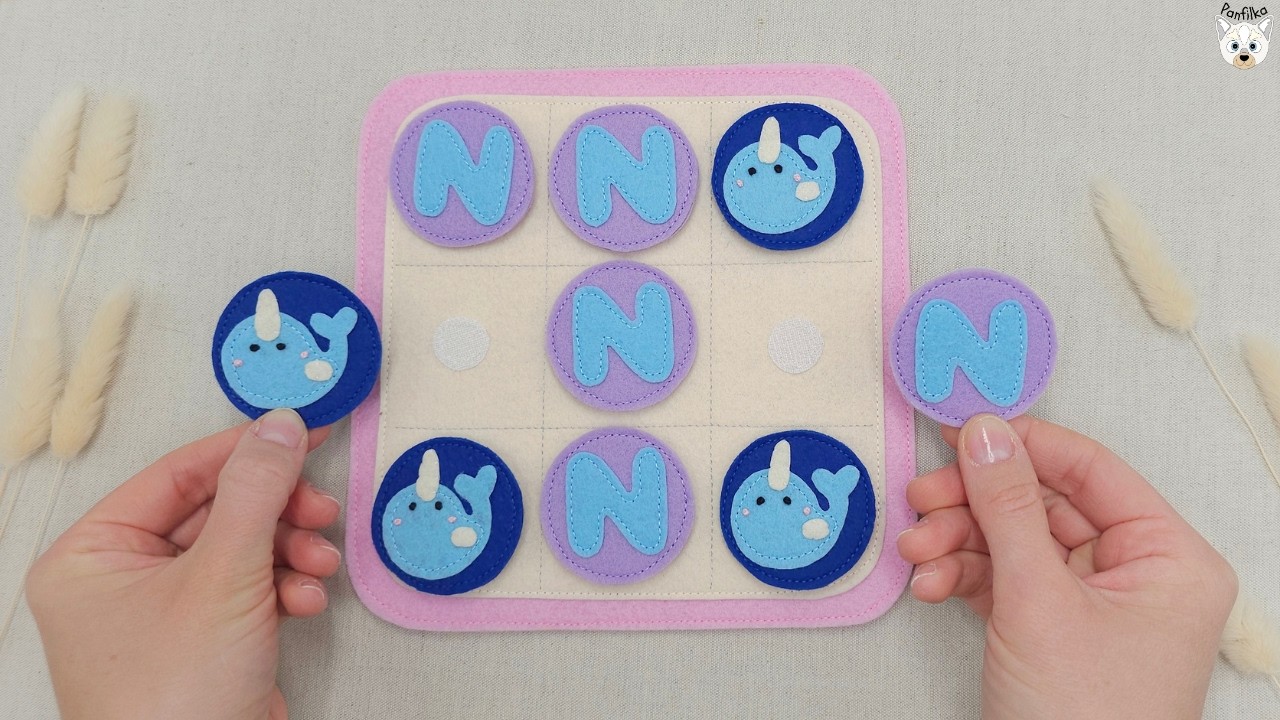 How to Make Alphabet Quiet Book, Narwhal Page Tutorial + Free Pattern