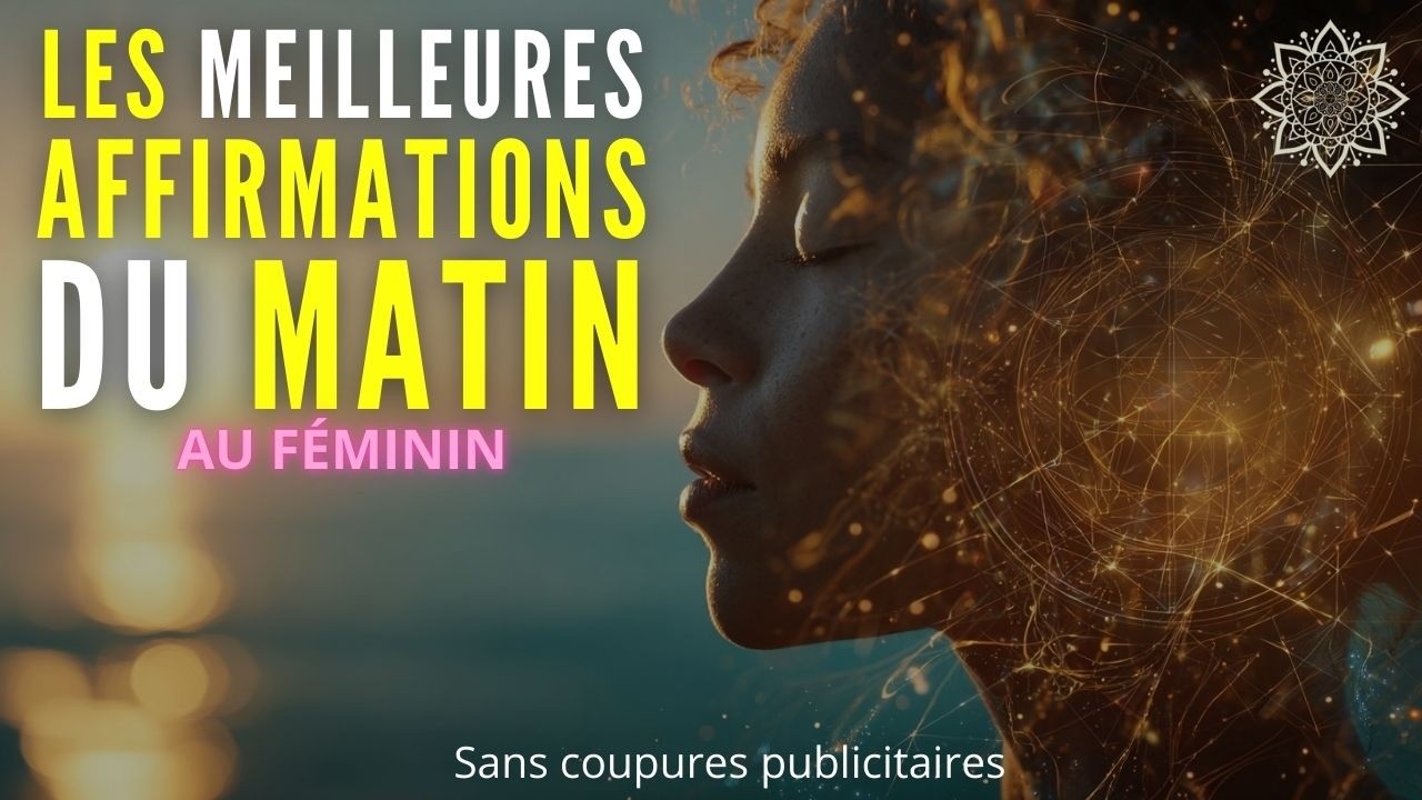 30 Affirmations  au féminin les Plus Puissantes pour Transformer ta Vie (5 minutes)