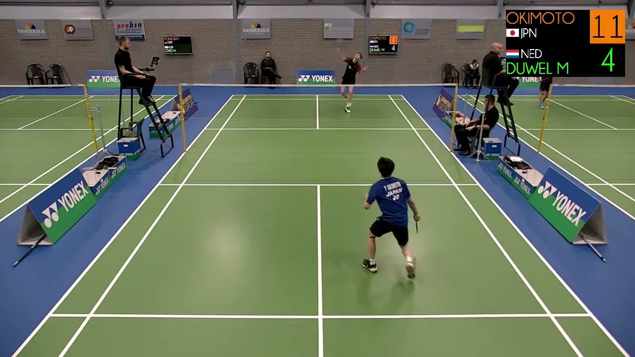 Yudai Okimoto 🇯🇵 - Mats Duwel 🇳🇱, MS, Yonex Dutch Junior International 2023