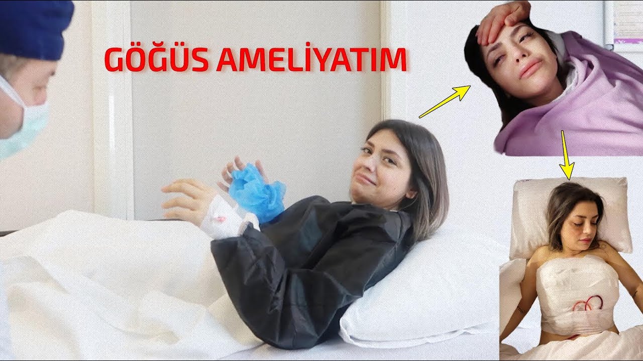 GÖĞÜS AMELİYATI OLDUM !  AMELİYAT SÜRECİM|VLOG