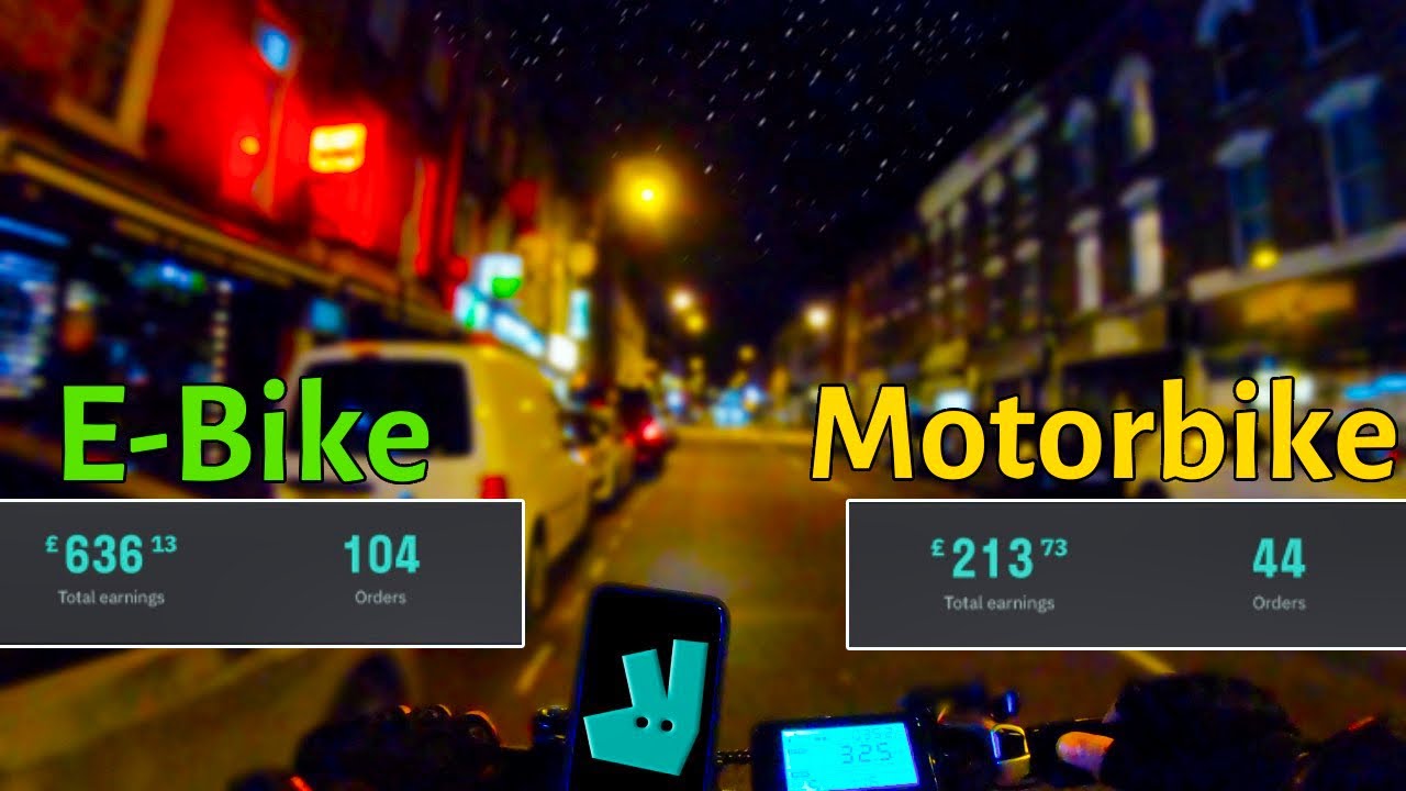 Is E-Bike Better Than Motorbike Account? Deliveroo